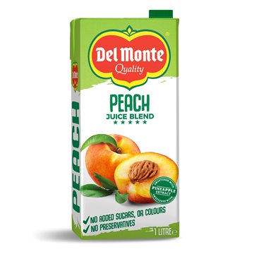 Del Monte Juice Blend Peach 1L
