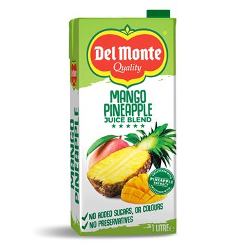 Del Monte Juice Blend Pineapple & Mango 1L