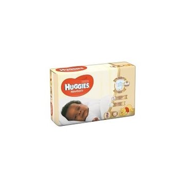 Huggies Newborn Size 2 3-6Kg 32 Pieces
