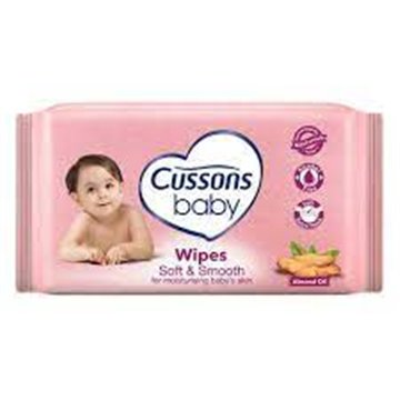 Cussons Baby Soft & Smooth Wipes 80 Pieces